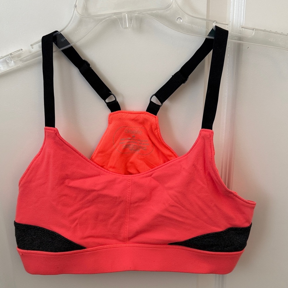 Oiselle strappy sports bra - 6 - orange